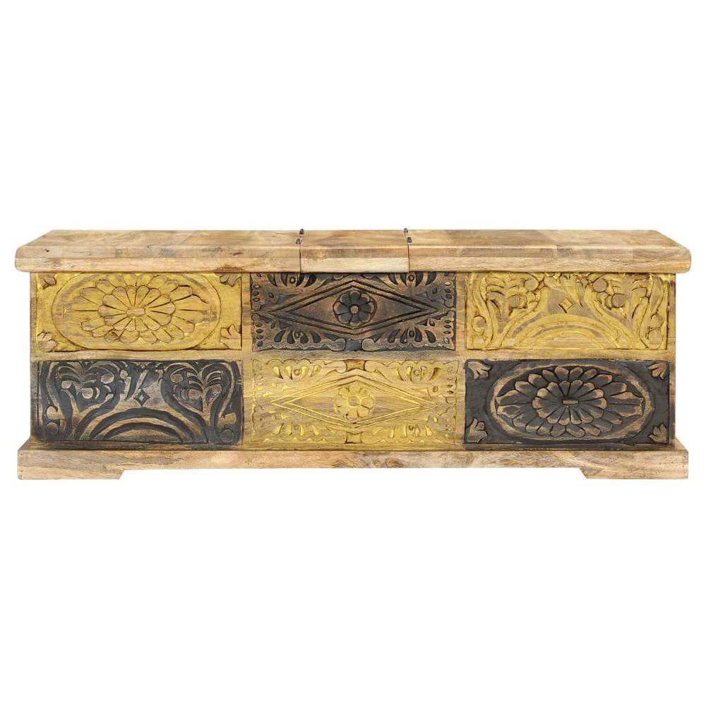 vidaXL Coffee Table 100x50x35 cm vidaXL Solid Mango Wood - Coffee Tables Coffee Table