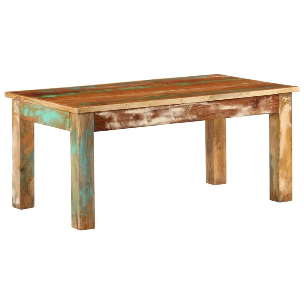 vidaXL Coffee Table 100x55x45 cm vidaXL Solid Wood Reclaimed - Coffee Tables Coffee Table