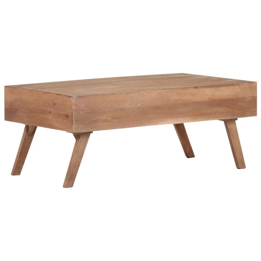Coffee Table 100x60x40 cm vidaXL Solid Mango Wood by vidaXL