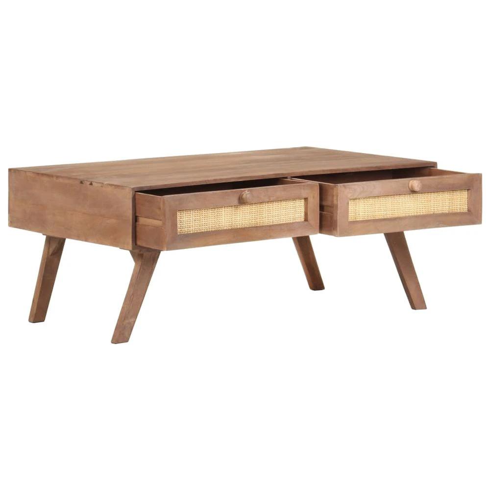 Coffee Table 100x60x40 cm vidaXL Solid Mango Wood by vidaXL