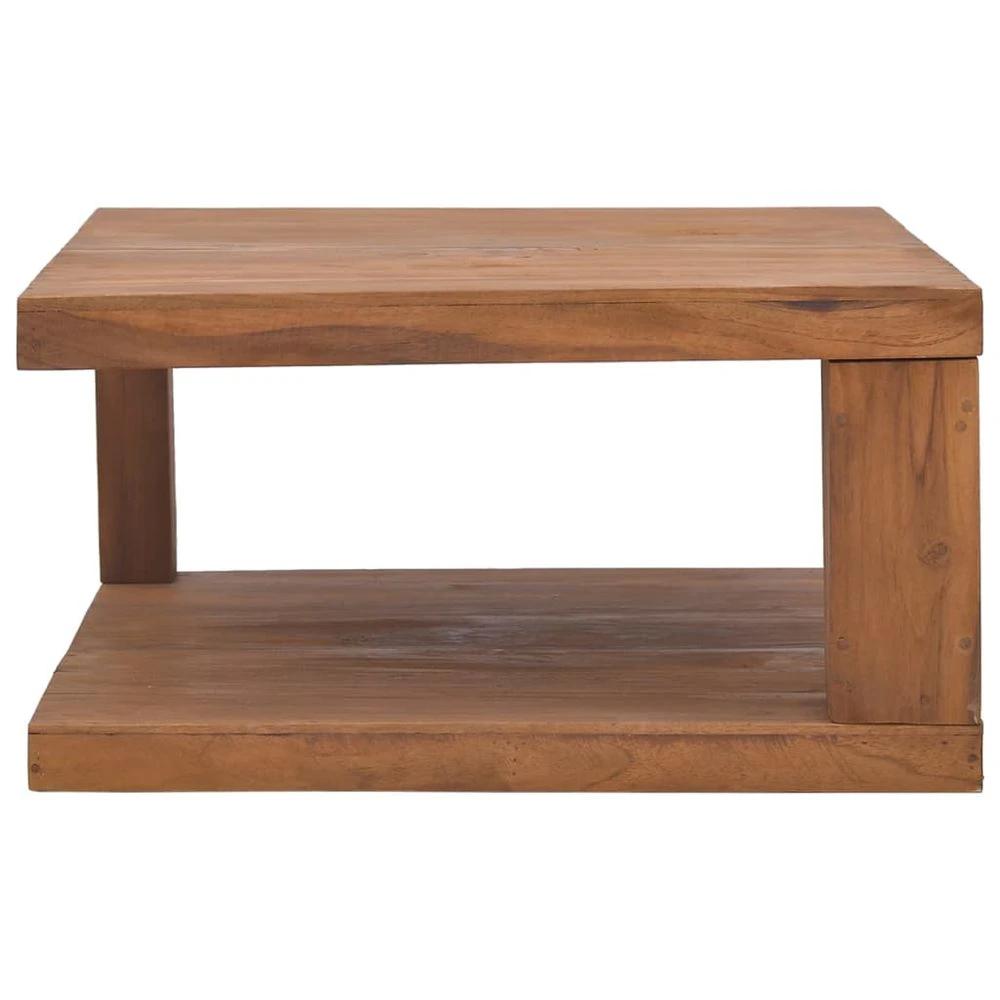 vidaXL Coffee Table 65x65x33 cm vidaXL Solid Teak Wood - Coffee Tables Coffee Table