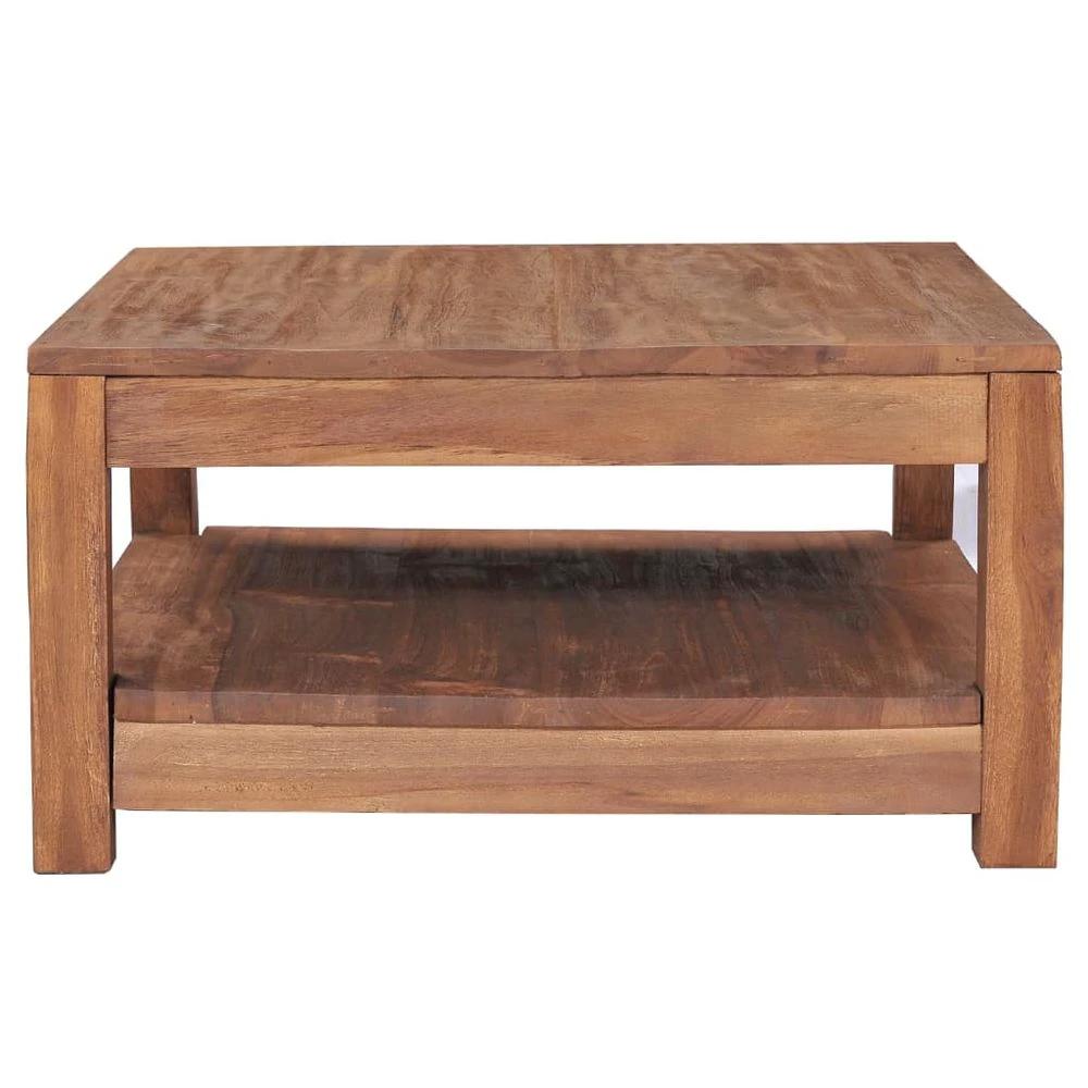 vidaXL Coffee Table 68x67x35 cm vidaXL Solid Teak Wood - Coffee Tables Coffee Table