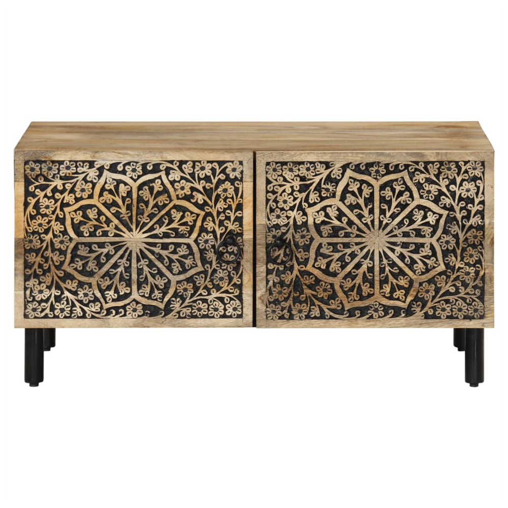 Coffee Table 80x50x40 cm vidaXL Solid Wood Mango by vidaXL