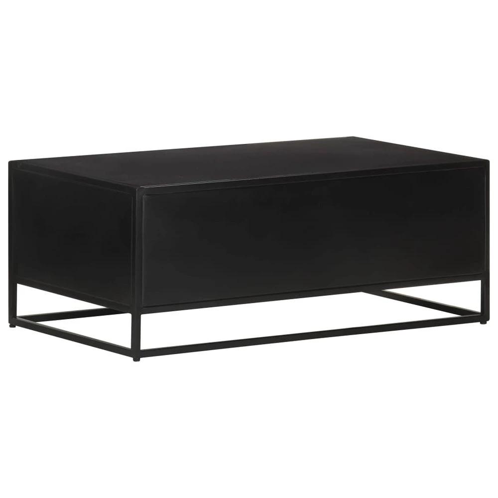 Coffee Table 90x50x35 cm vidaXL Rough Mango Wood by vidaXL