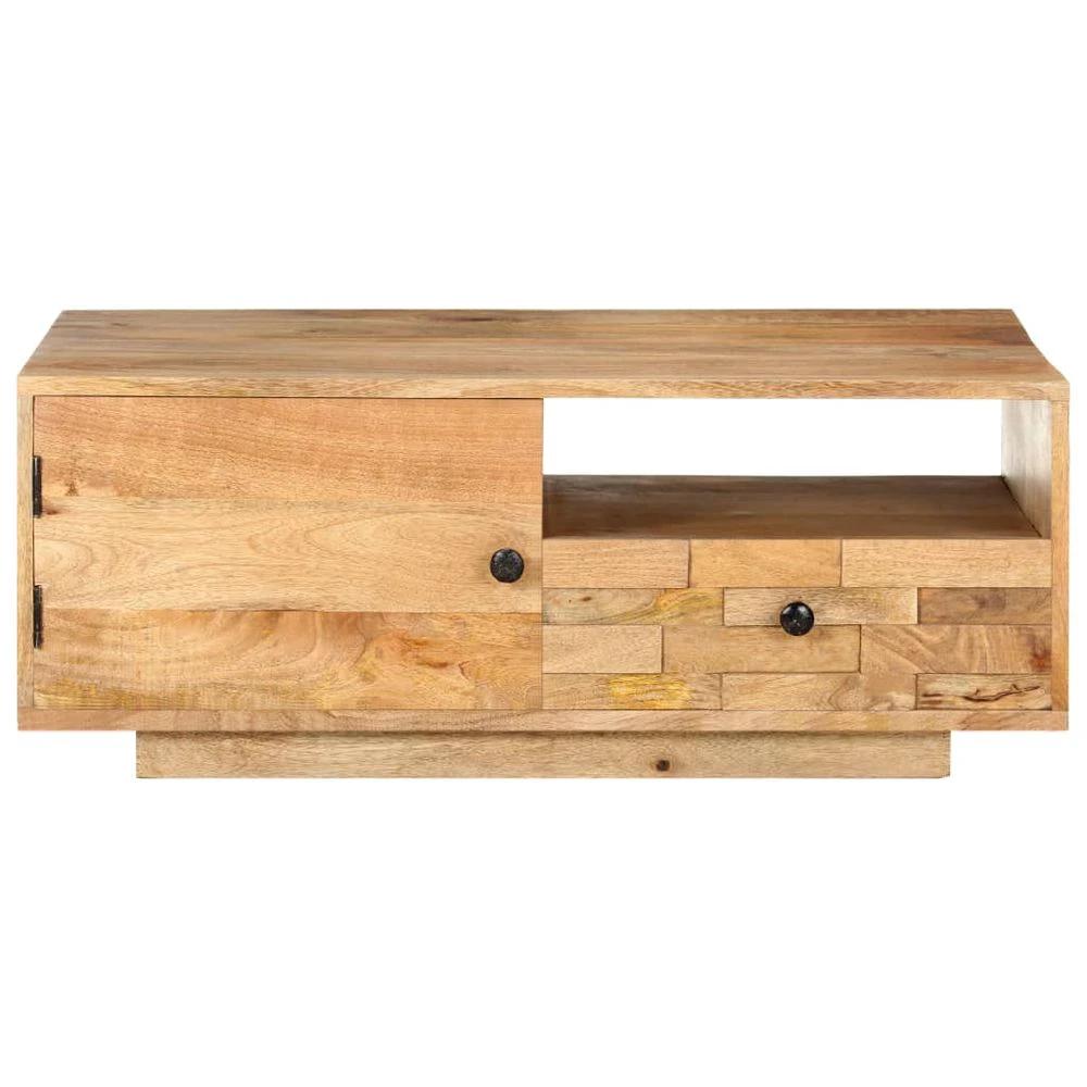 vidaXL Coffee Table 90x50x35 cm vidaXL Solid Mango Wood - Coffee Tables Coffee Table