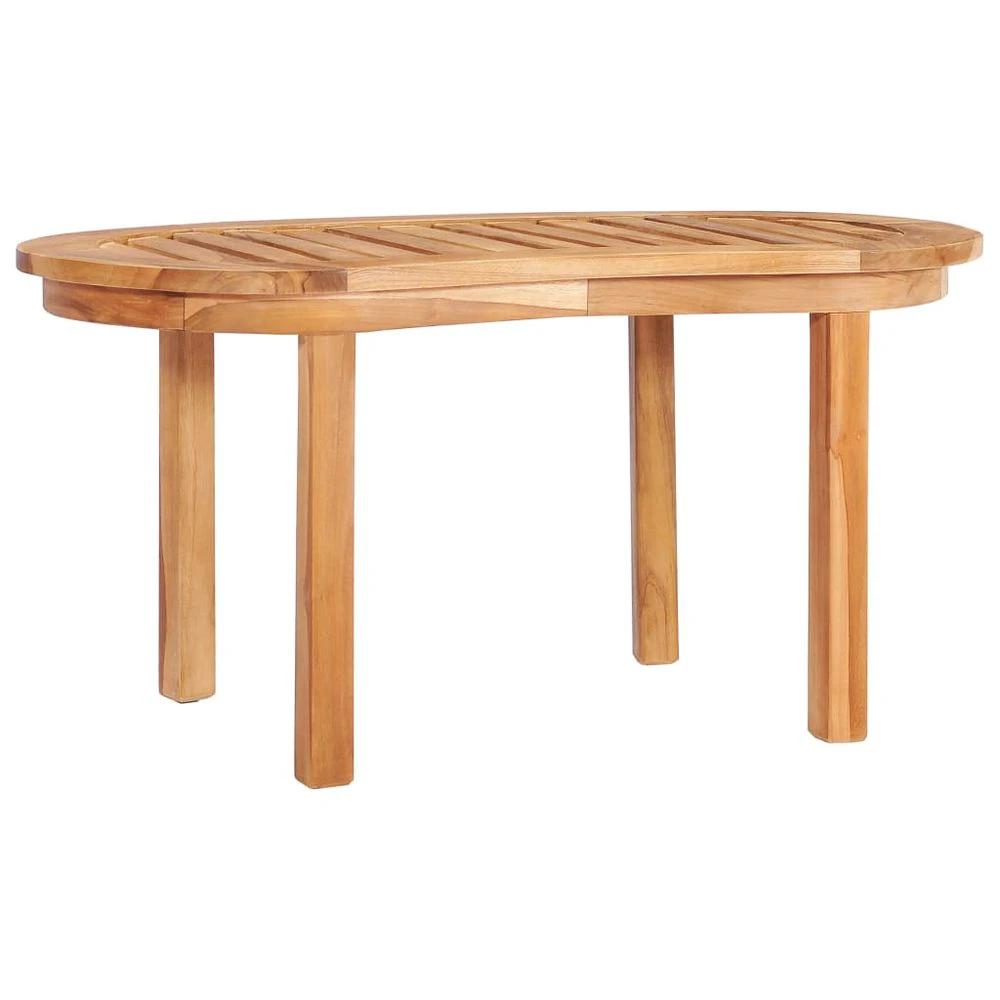 Coffee Table 90x50x45 cm vidaXL Solid Teak Wood by vidaXL