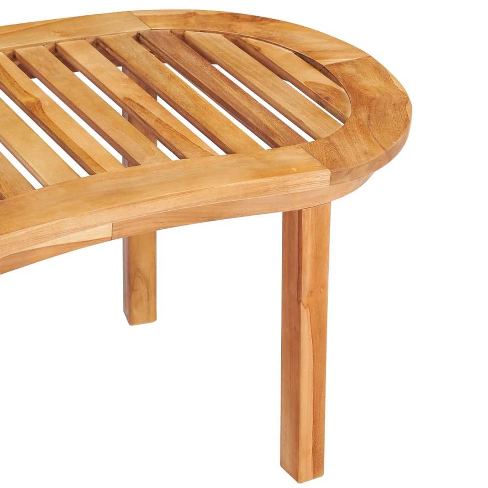 Coffee Table 90x50x45 cm vidaXL Solid Teak Wood by vidaXL