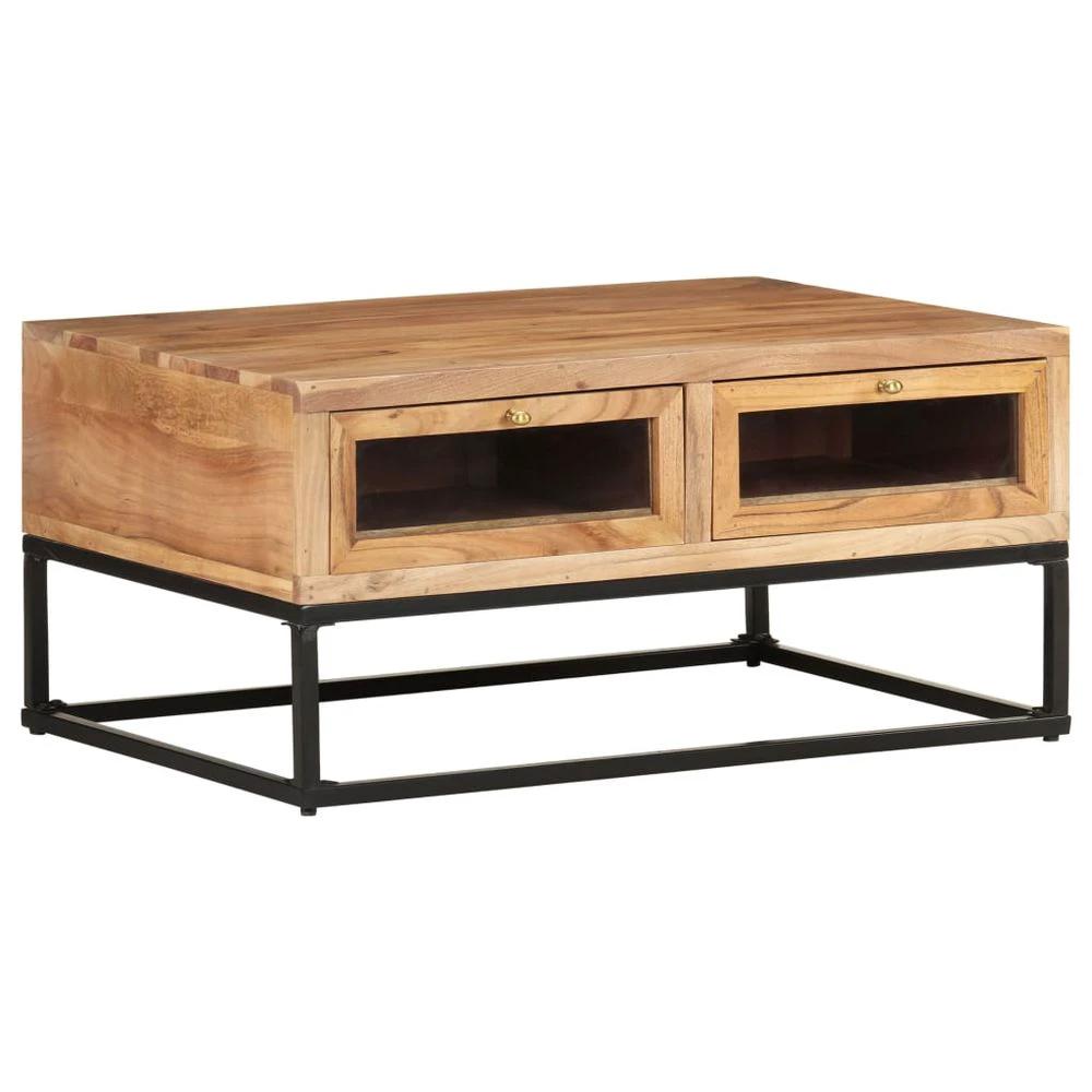 vidaXL Coffee Table 90x60x40 cm vidaXL Solid Acacia Wood - Coffee Tables Coffee Table