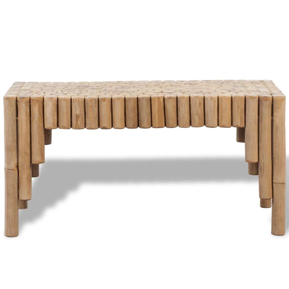 Coffee Table Bamboo vidaXL Home Deco by vidaXL