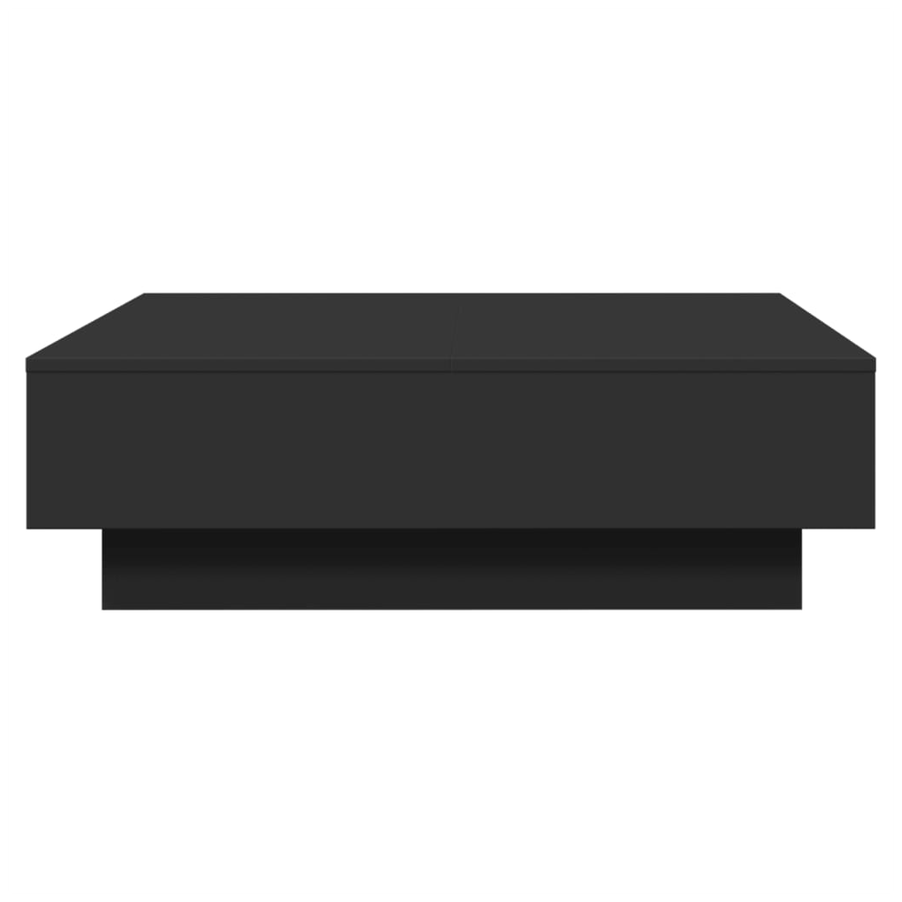 Coffee Table Black 90x90x28 cm vidaXL Engineered Wood by vidaXL