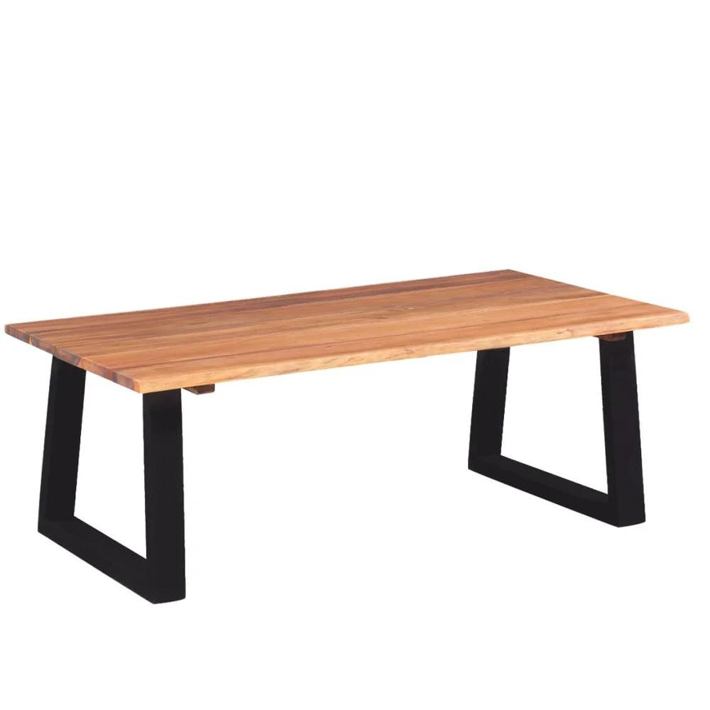vidaXL Coffee Table Solid Acacia Wood vidaXL 110x60x40 cm - Coffee Tables Coffee Table