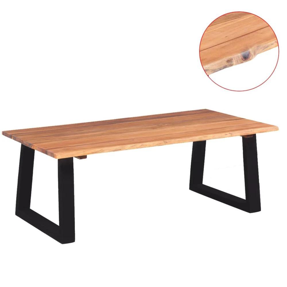 vidaXL Coffee Table Solid Acacia Wood vidaXL 110x60x40 cm - Coffee Tables Coffee Table