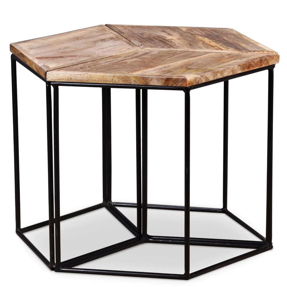 vidaXL Coffee Table Solid Mango Wood vidaXL 56x48x40 cm - Coffee Tables Coffee Table