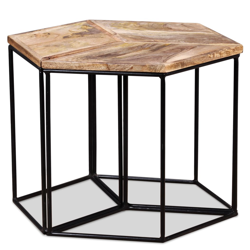 vidaXL Coffee Table Solid Mango Wood vidaXL 56x48x40 cm - Coffee Tables Coffee Table