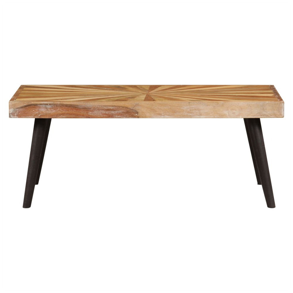 Coffee Table Solid Mango Wood vidaXL 90x55x36 cm by vidaXL