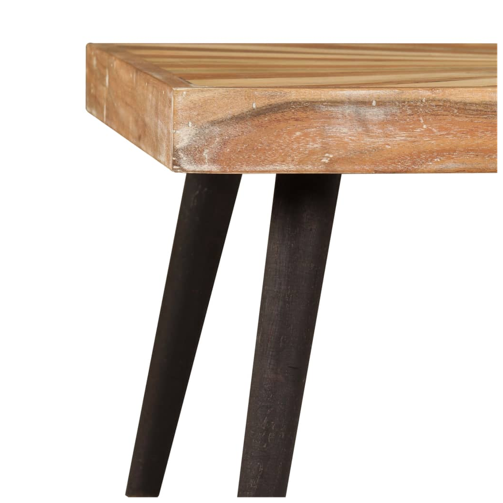 Coffee Table Solid Mango Wood vidaXL 90x55x36 cm by vidaXL