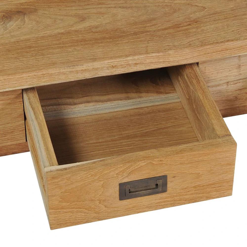 Coffee Table Solid Teak 100x60x35 cm vidaXL by vidaXL