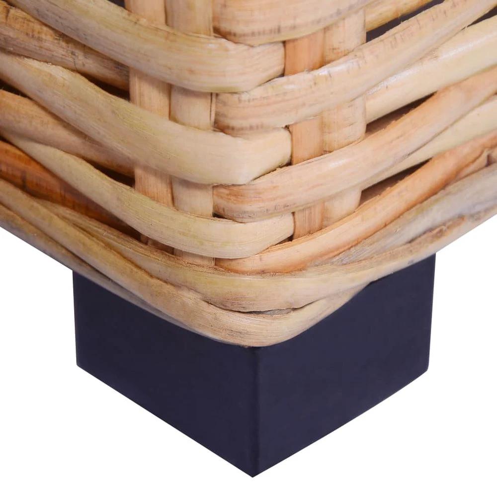 vidaXL Coffee Table vidaXL Natural Rattan 45x45x30 cm - Coffee Tables Coffee Table