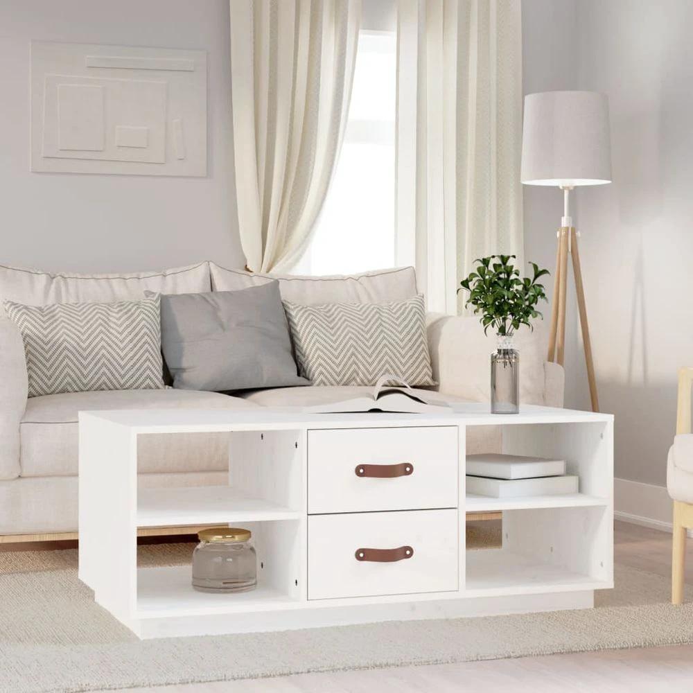 vidaXL Coffee Table 100x50x41 cm vidaXL Solid Wood Pine - Coffee Tables Coffee Table