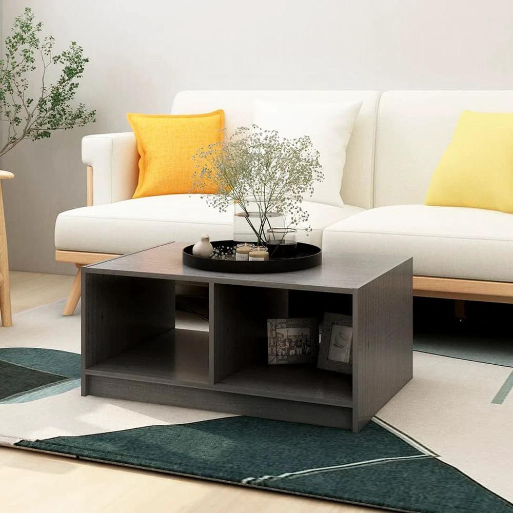 vidaXL Coffee Table 75x50x33.5 cm vidaXL Solid Pinewood - Coffee Tables Coffee Table