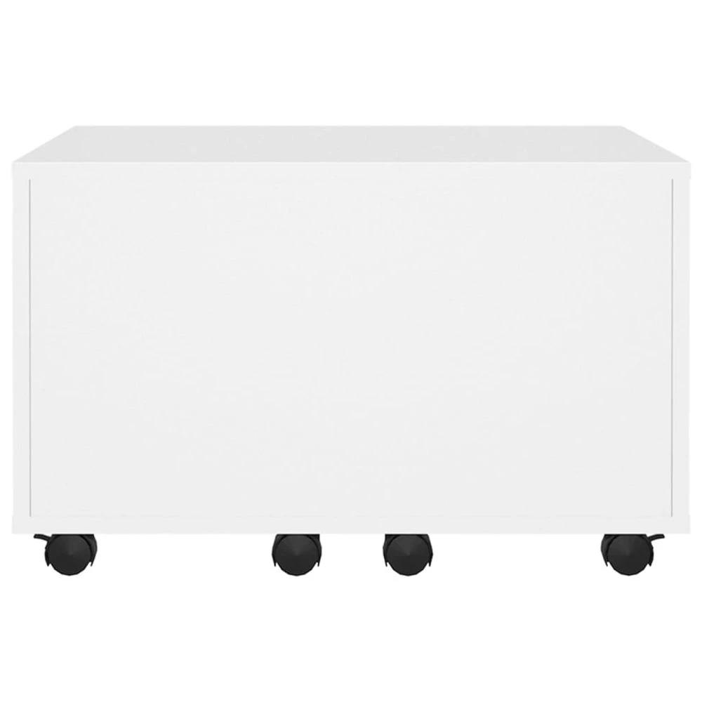 vidaXL Coffee Table White 60x60x38 cm vidaXL Engineered Wood - Coffee Tables Coffee Table