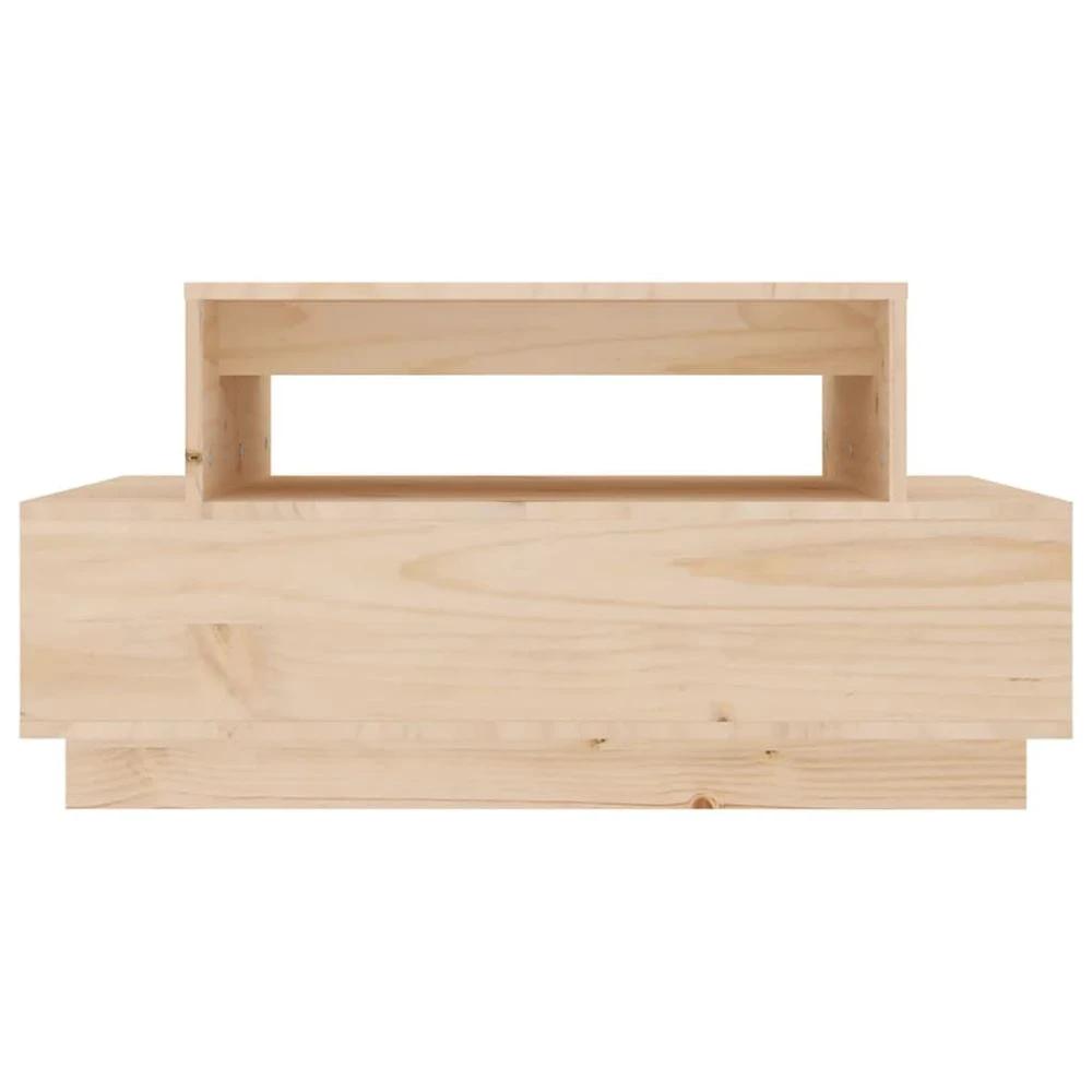 vidaXL Coffee Table 80x55x40.5 cm vidaXL Solid Wood Pine - Coffee Tables Coffee Table