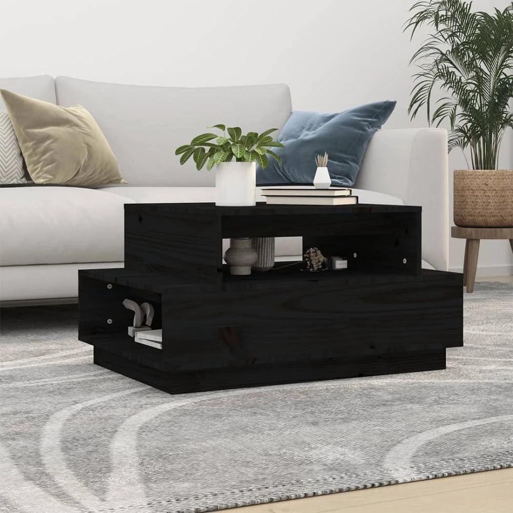 vidaXL Coffee Table 80x55x40.5 cm vidaXL Solid Wood Pine - Coffee Tables Coffee Table
