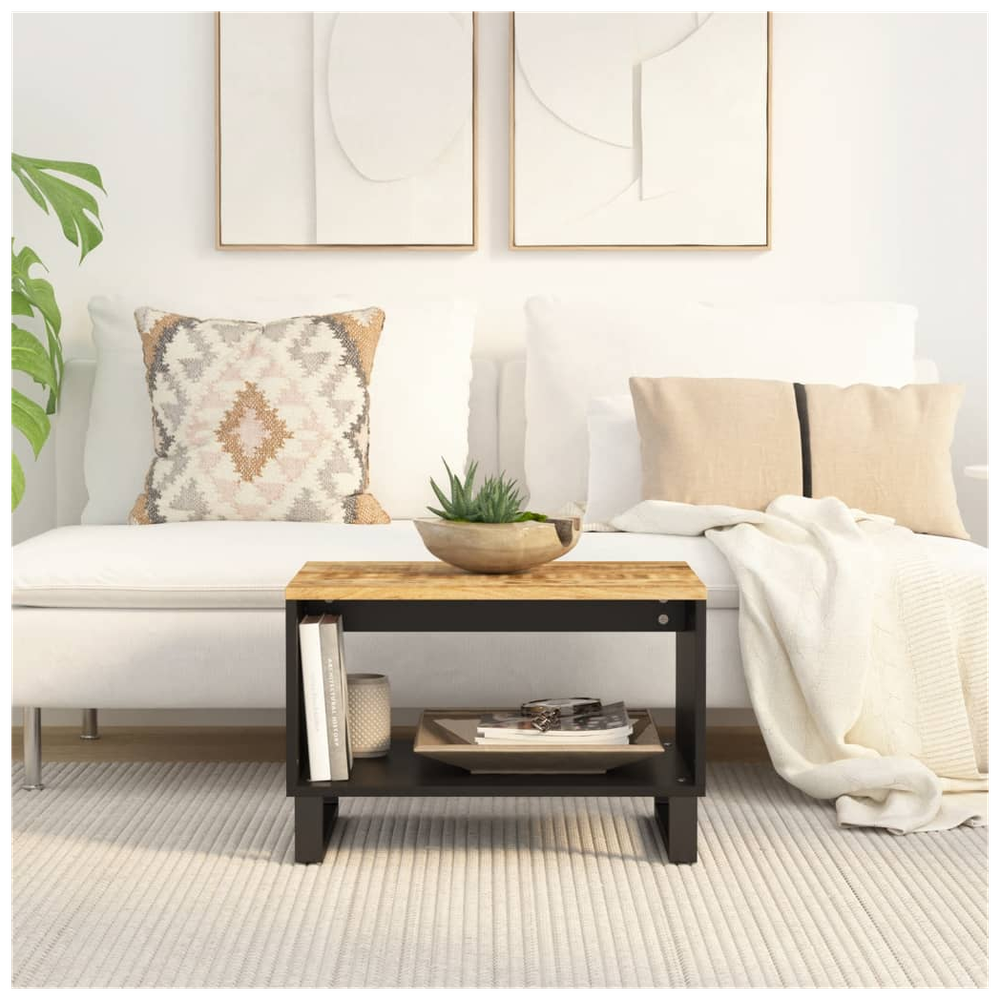 Coffee Table 60x50x40 cm vidaXL Solid Wood Mango by vidaXL