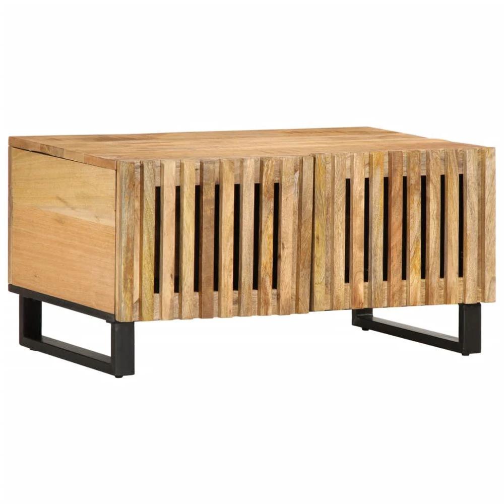 vidaXL Coffee Table 80x51x40 cm vidaXL Solid Wood Rough Mango - Coffee Tables Coffee Table