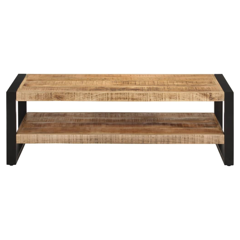 Coffee Table 120x55x40 cm vidaXL Solid Wood Mango by vidaXL