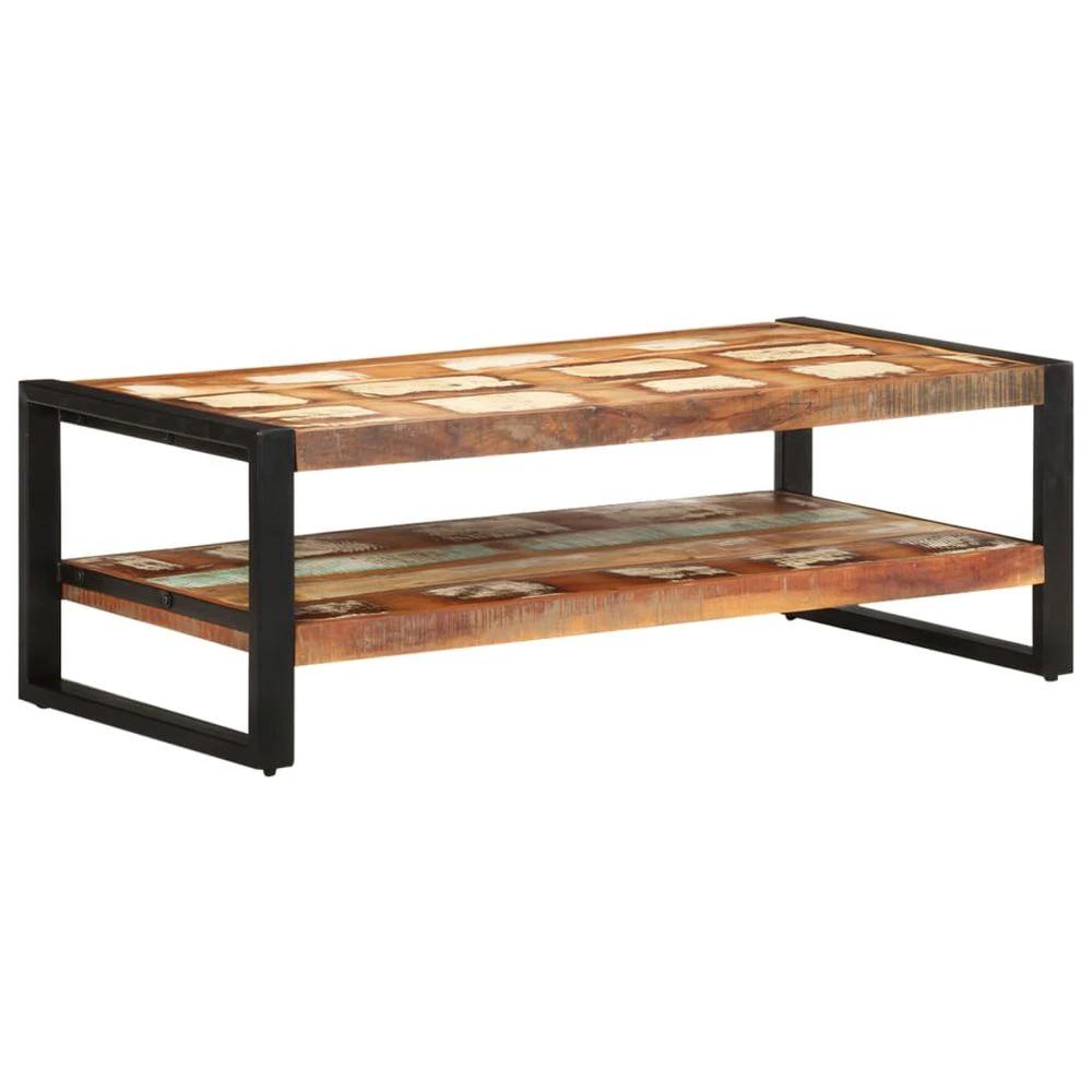 Coffee Table 120x55x40 cm vidaXL Solid Wood Mango by vidaXL