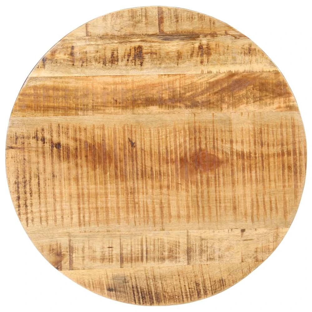 vidaXL Coffee Table Ø68x43 cm vidaXL Rough Mango Wood - Coffee Tables Coffee Table