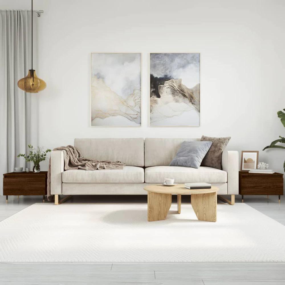 vidaXL Coffee Table White 50x46x35 cm vidaXL Engineered Wood - Coffee Tables Coffee Table