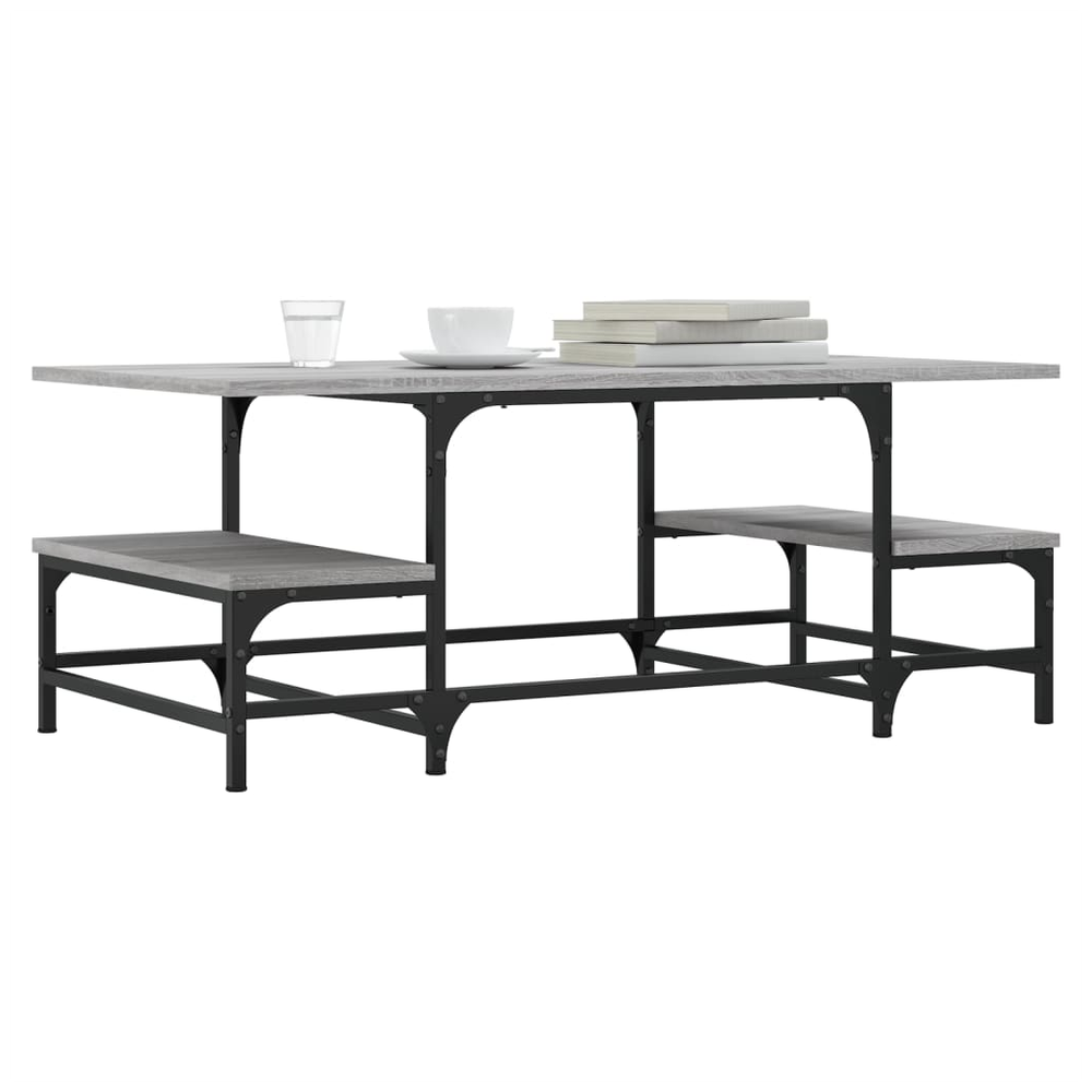 vidaXL Coffee Table Black 100x50.5x40 cm vidaXL Engineered Wood - Coffee Tables Coffee Table