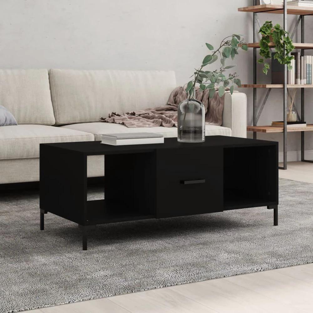 Coffee Table White 102x50x40 cm vidaXL Engineered Wood by vidaXL