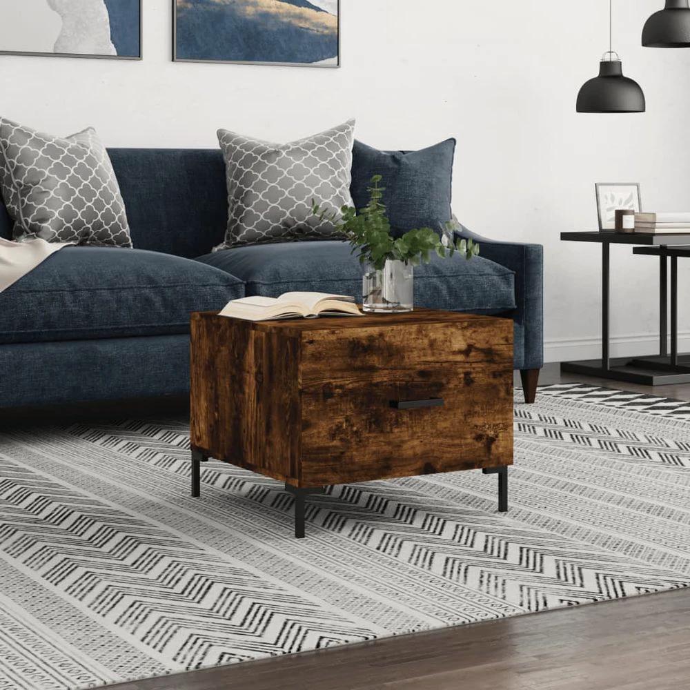 vidaXL Coffee Table White 50x50x40 cm vidaXL Engineered Wood - Coffee Tables Coffee Table