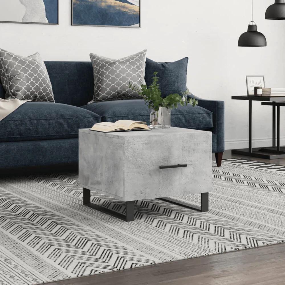 vidaXL Coffee Table White 50x50x40 cm vidaXL Engineered Wood - Coffee Tables Coffee Table