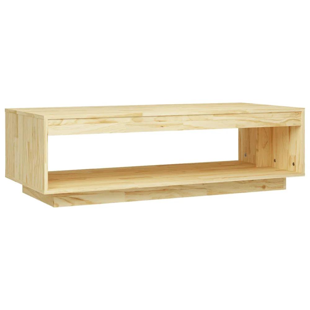 Coffee Table 110x50x33.5 cm vidaXL Solid Pinewood by vidaXL