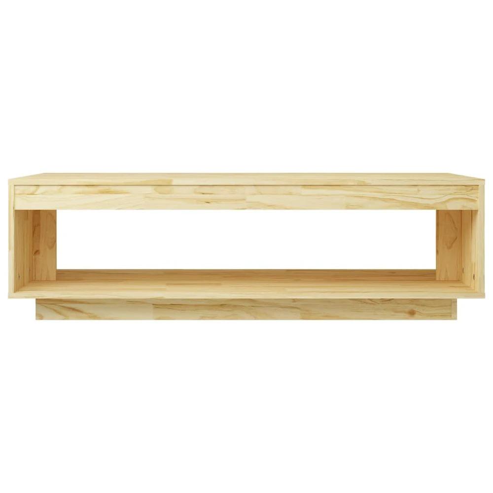 Coffee Table 110x50x33.5 cm vidaXL Solid Pinewood by vidaXL