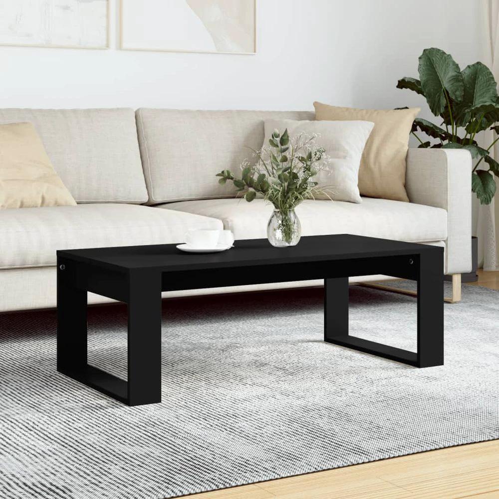 Coffee Table White 102x50x35 cm vidaXL Engineered Wood by vidaXL