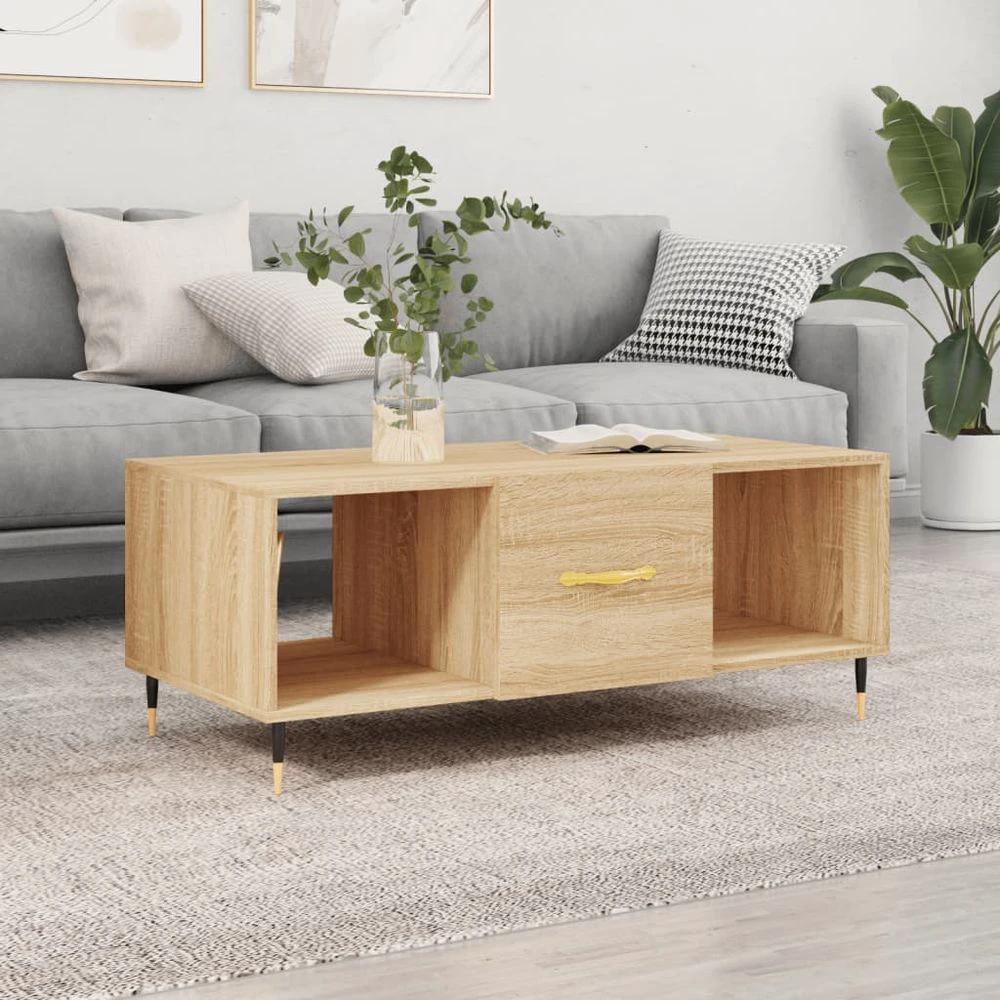 vidaXL Coffee Table White 102x50x40 cm vidaXL Engineered Wood - Coffee Tables Coffee Table