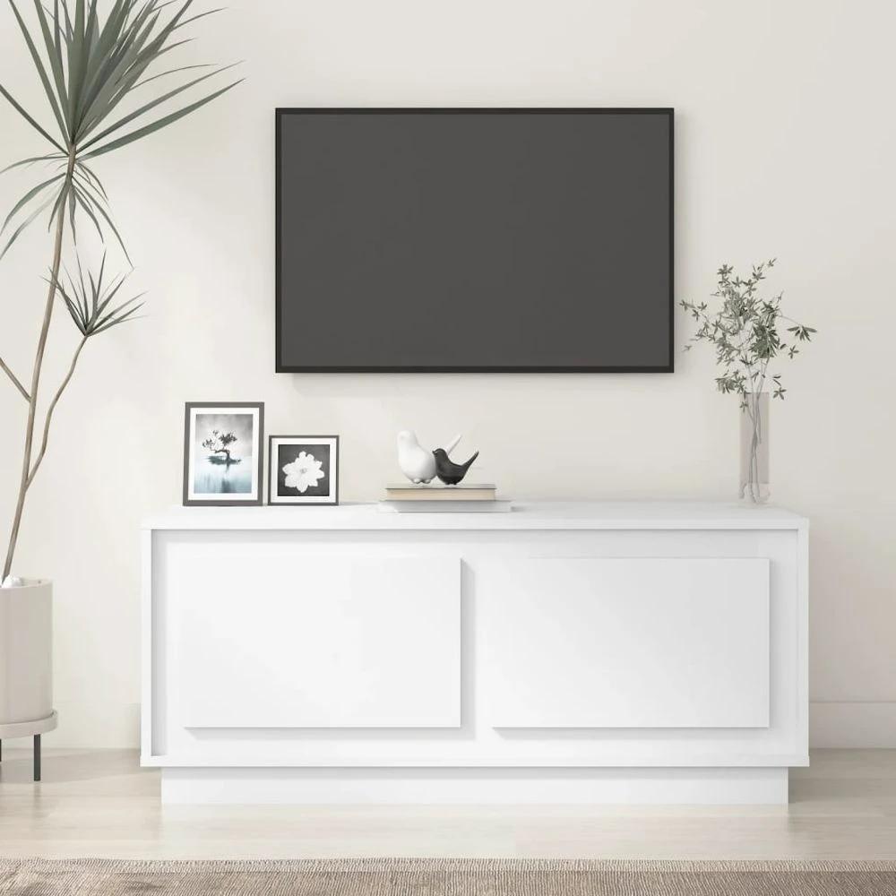 vidaXL Coffee Table White 102x50x44 cm vidaXL Engineered Wood - Coffee Tables Coffee Table