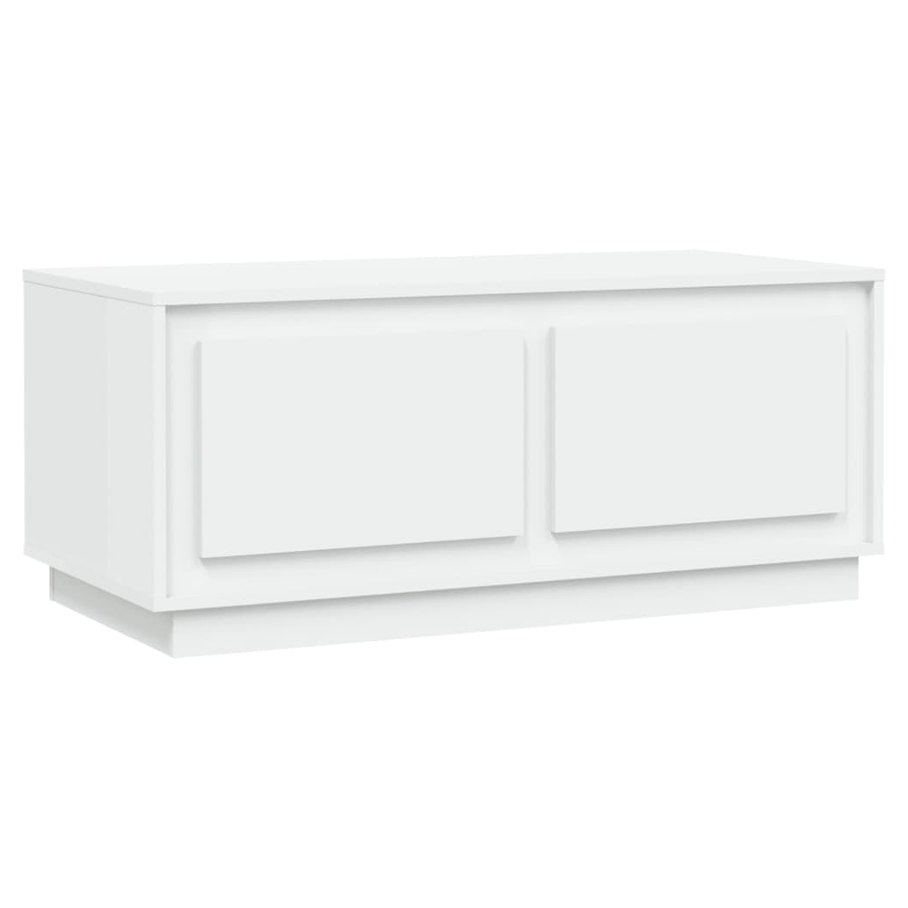 vidaXL Coffee Table White 102x50x44 cm vidaXL Engineered Wood - Coffee Tables Coffee Table