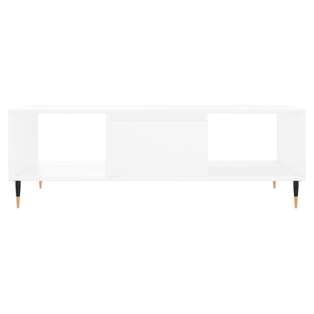 vidaXL Coffee Table White 104x60x35 cm vidaXL Engineered Wood - Coffee Tables Coffee Table