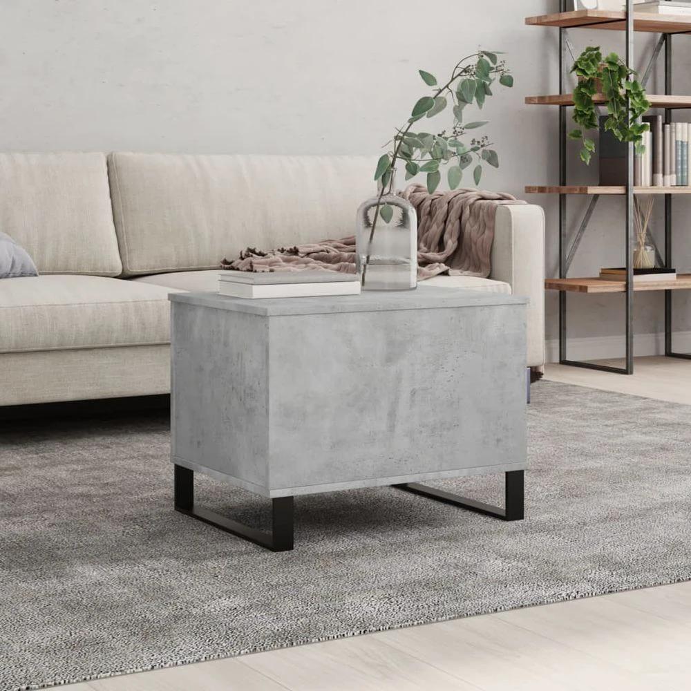 Coffee Table White 60x44.5x45 cm vidaXL Engineered Wood by vidaXL