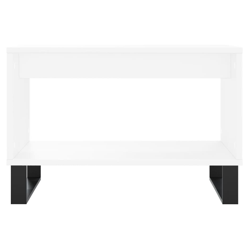 vidaXL Coffee Table White 60x50x40 cm vidaXL Engineered Wood - Coffee Tables Coffee Table