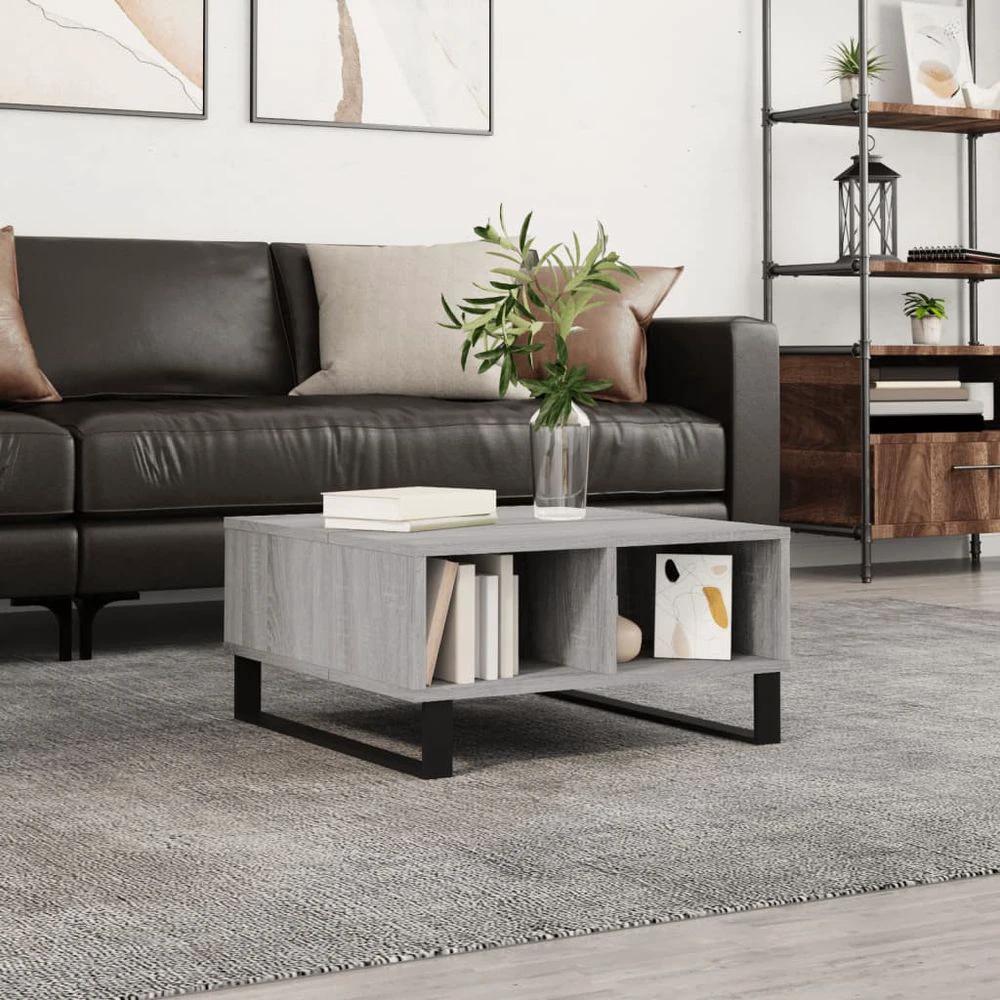 Coffee Table White 60x60x30 cm vidaXL Engineered Wood by vidaXL