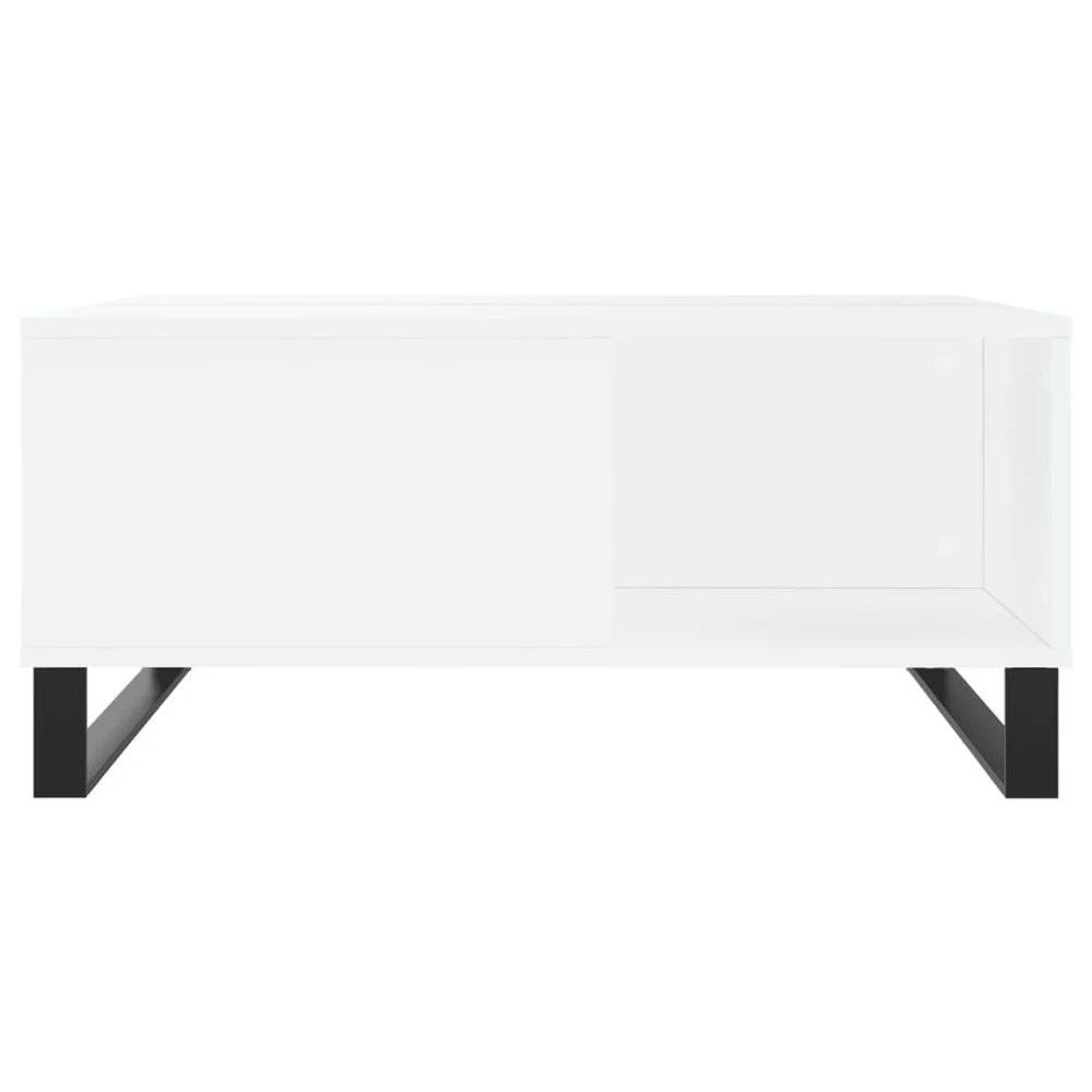 vidaXL Coffee Table White 80x80x36.5 cm vidaXL Engineered Wood - Coffee Tables Coffee Table