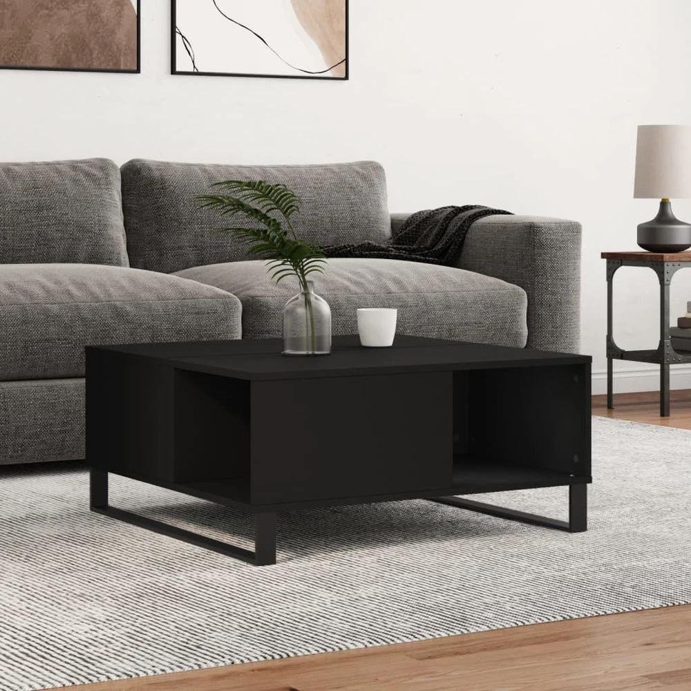 Coffee Table White 80x80x36.5 cm vidaXL Engineered Wood by vidaXL
