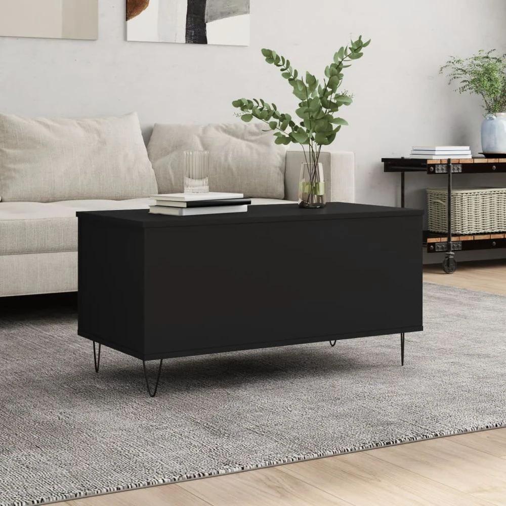 Coffee Table White 90x44.5x45 cm vidaXL Engineered Wood by vidaXL